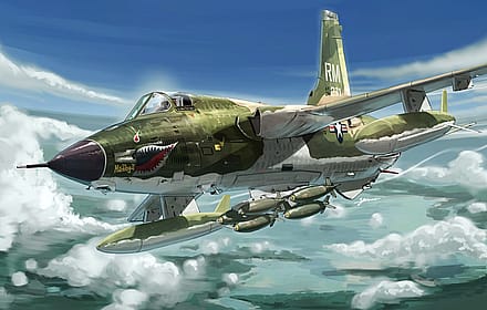 F-105 by @_kudryavka_erla'