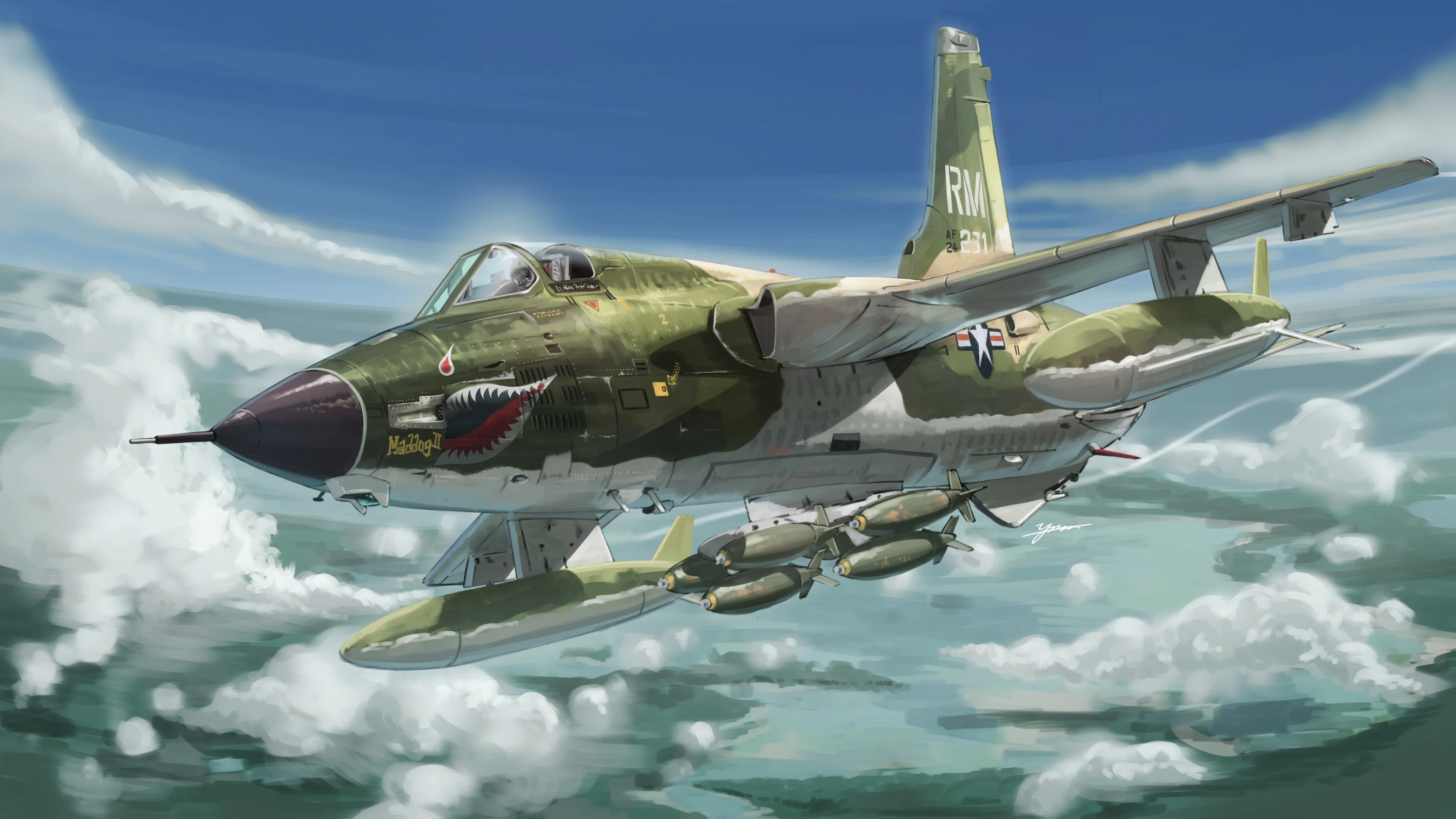 F-105 by @_kudryavka_erla picture 1 of 1
