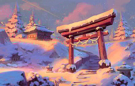 Winter celebration by Roberto Gatto'