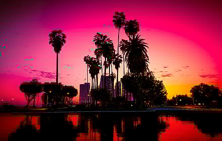 Sunset at Mirror Park by maurodaoravida'