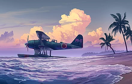Zero-type observation aircraft by @9918otf22r1'