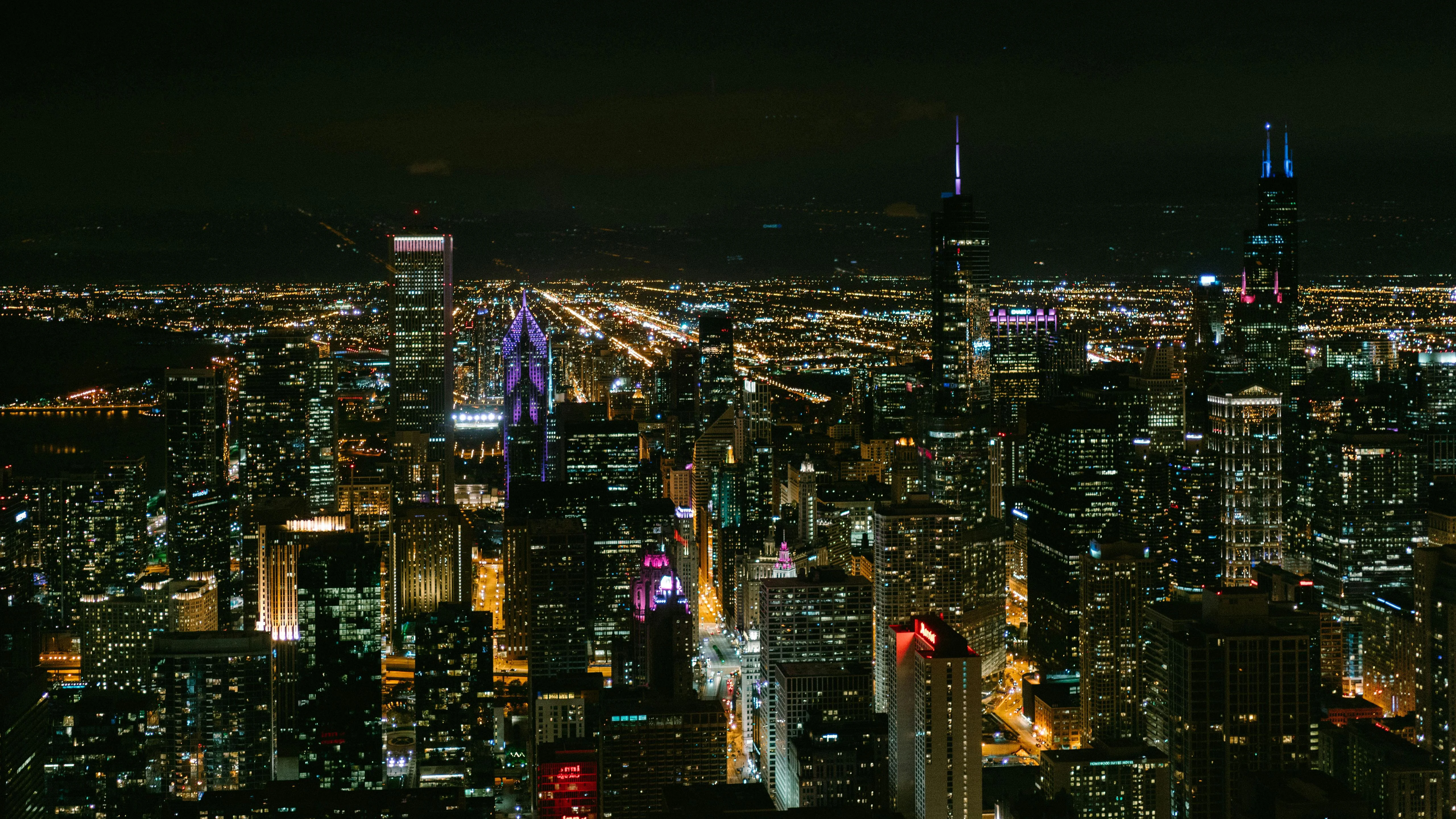 Night view from John Hancock Building by @jonnyxk1m picture 1 of 1