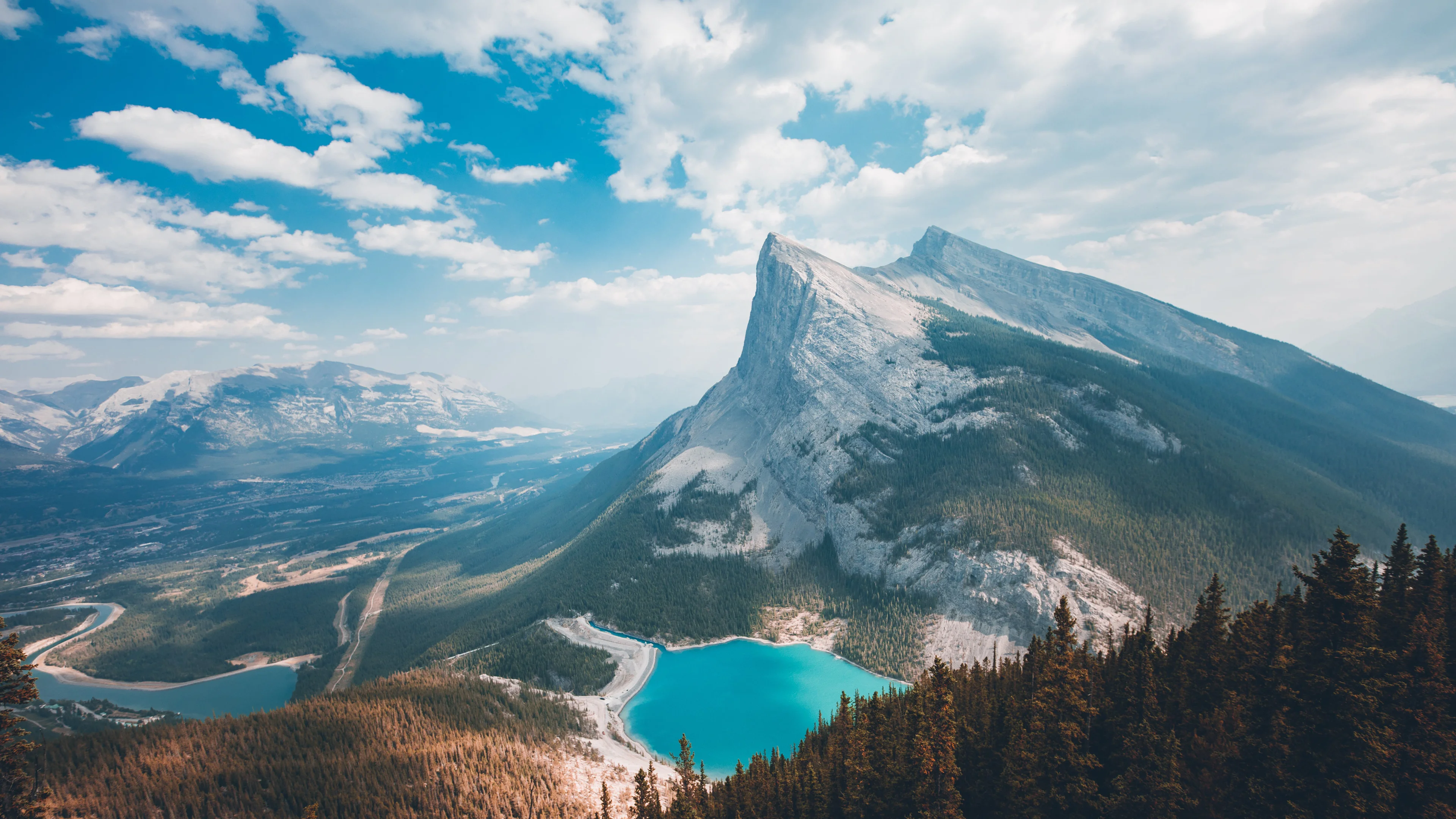 East End of Rundle, Canmore Alberta by Brendan Bannister picture 1 of 1