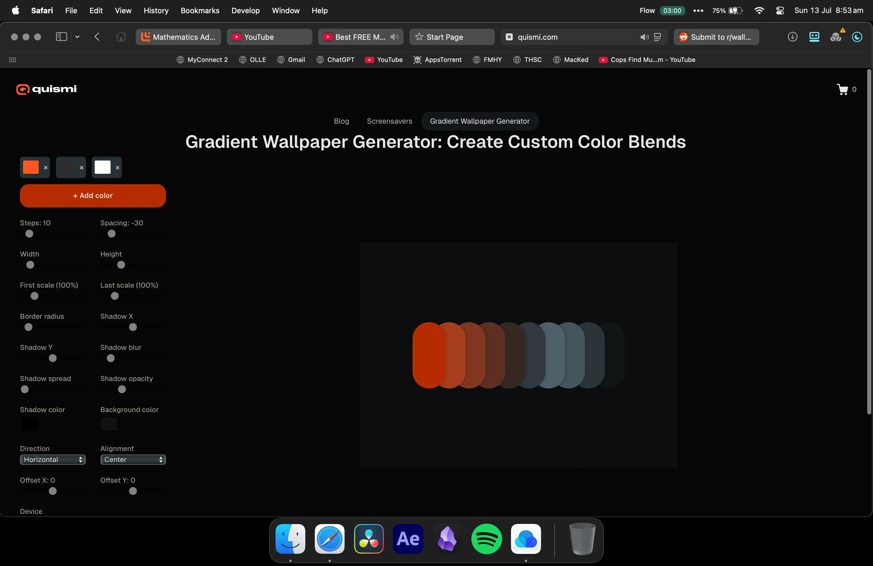 For anyone who missed it, you can create palette style wallpapers yourself now!Palette Wallpaper 5k 5.png picture 2 of 2