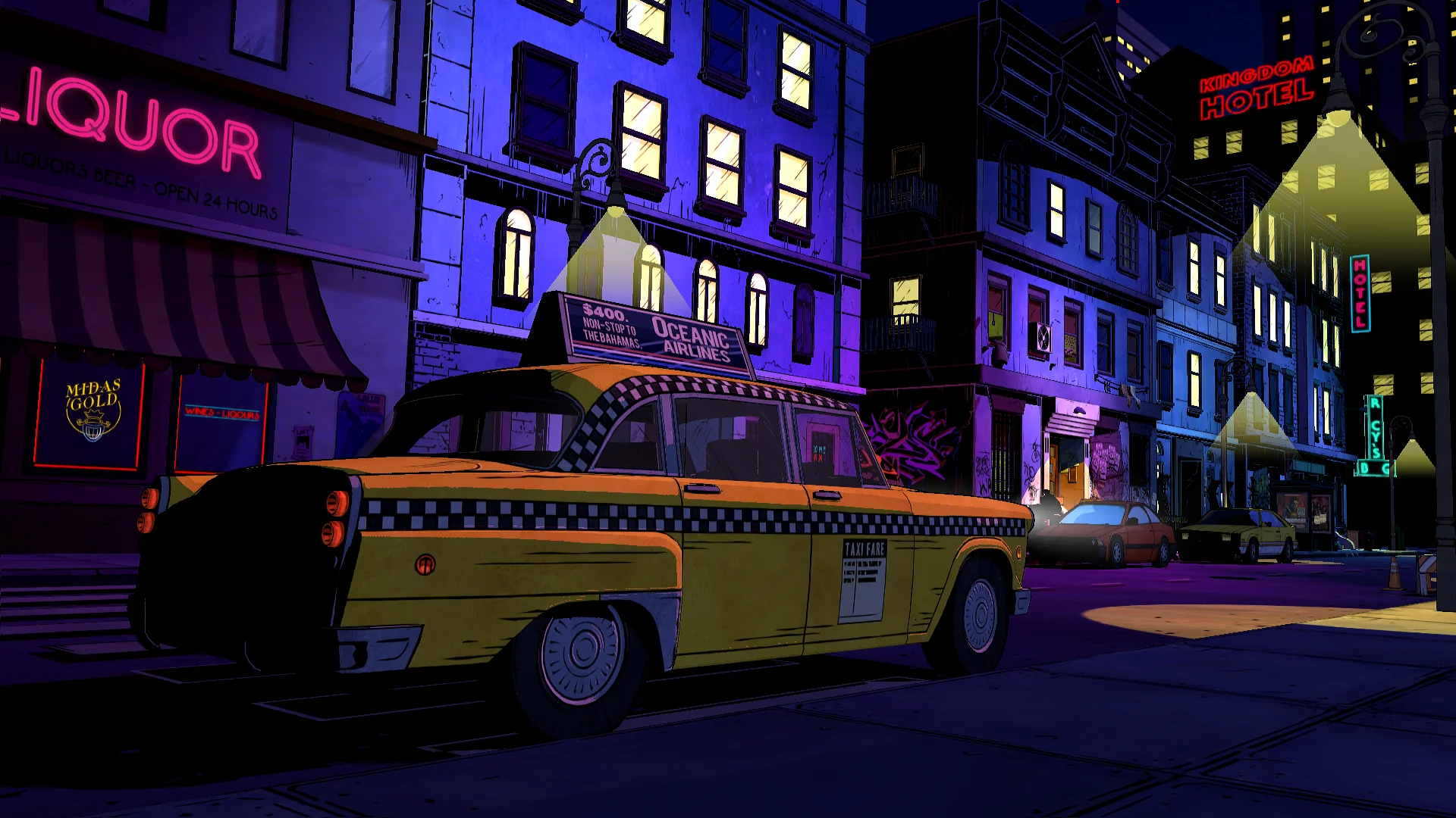 The Wolf Among Us - Taxi in neon picture 1 of 1