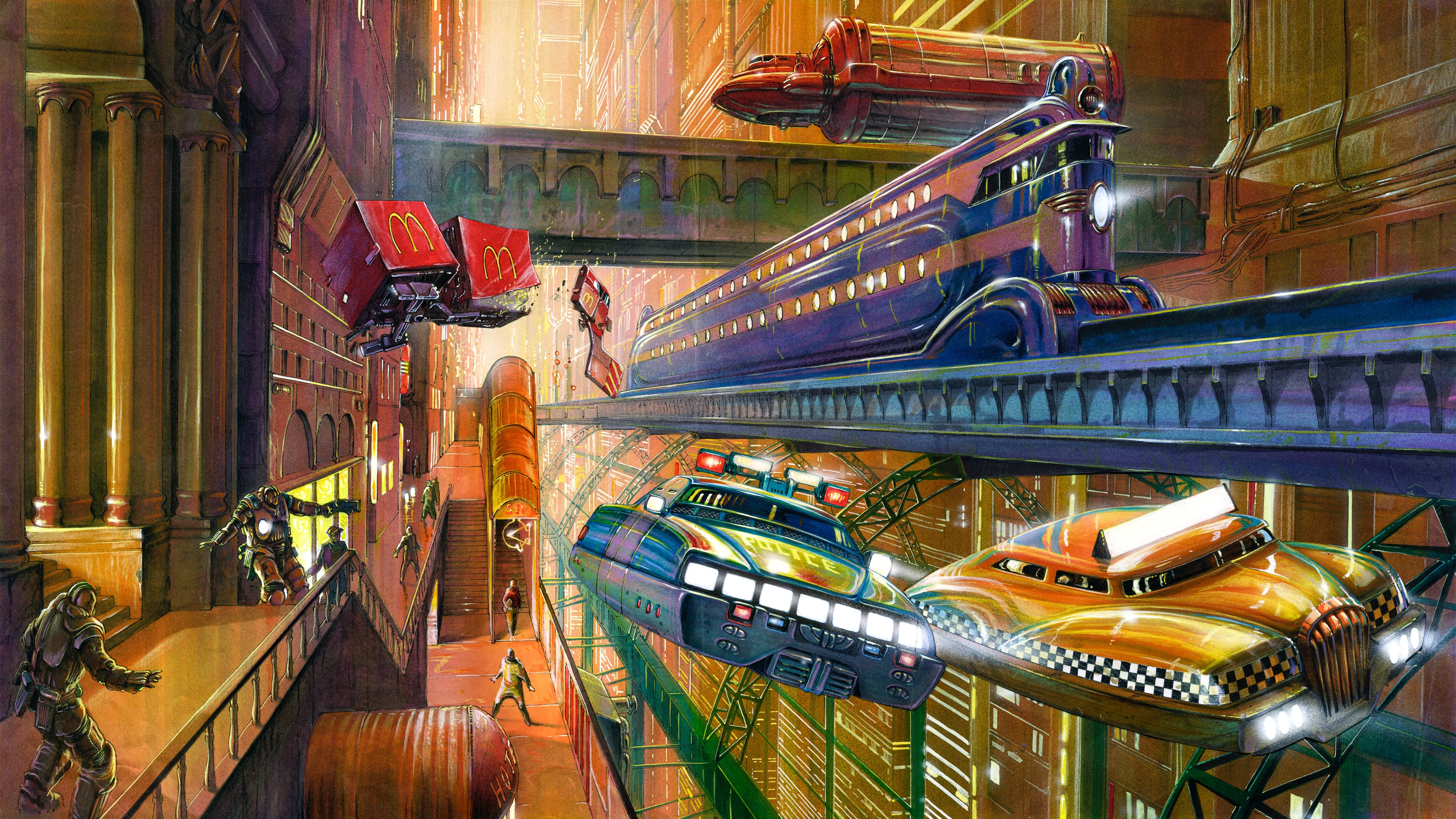 The Fifth Element concept art by Patrice Garcia picture 1 of 2