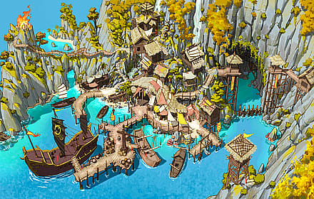 Pirate Wharf by Pangda 胖达'