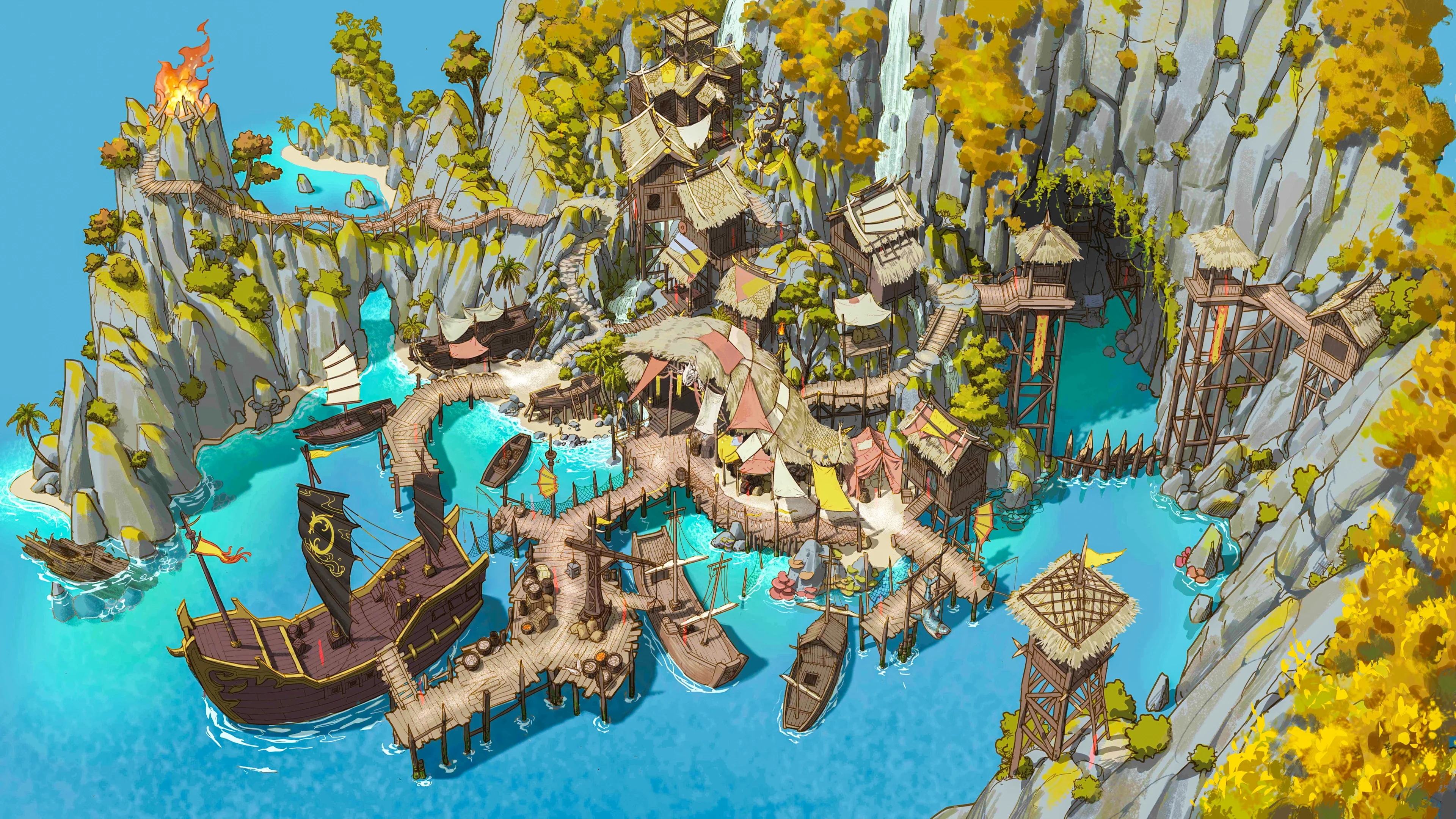 Pirate Wharf by Pangda 胖达 picture 1 of 1