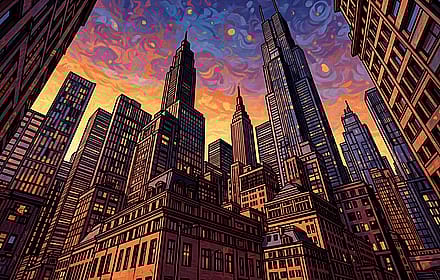 Incredible cityscape'