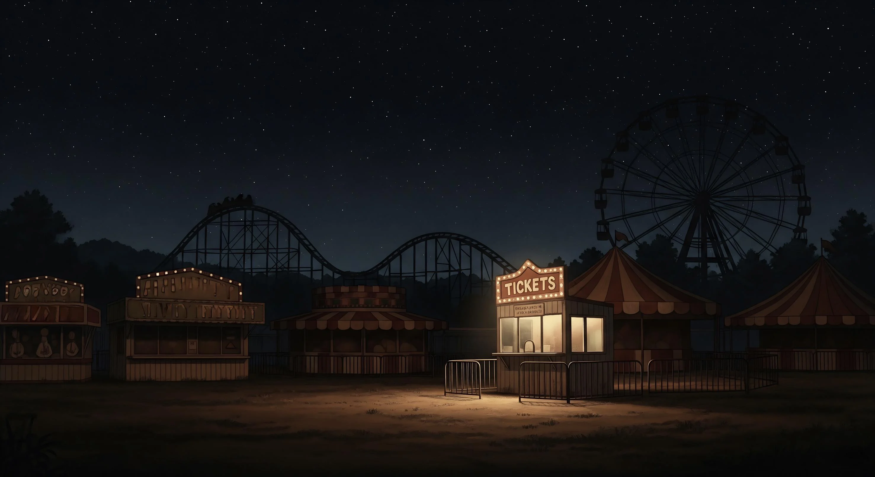 Fairgrounds after midnight picture 1 of 1