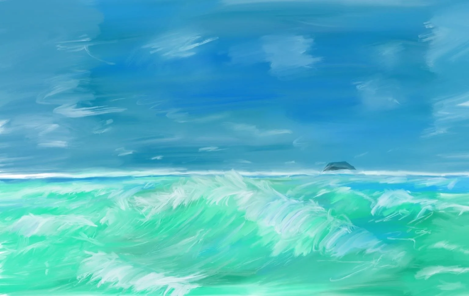 Ocean inspired by Fuerteventura picture 2 of 2