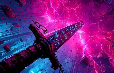 Electric Pink Runic Sword Vortex'