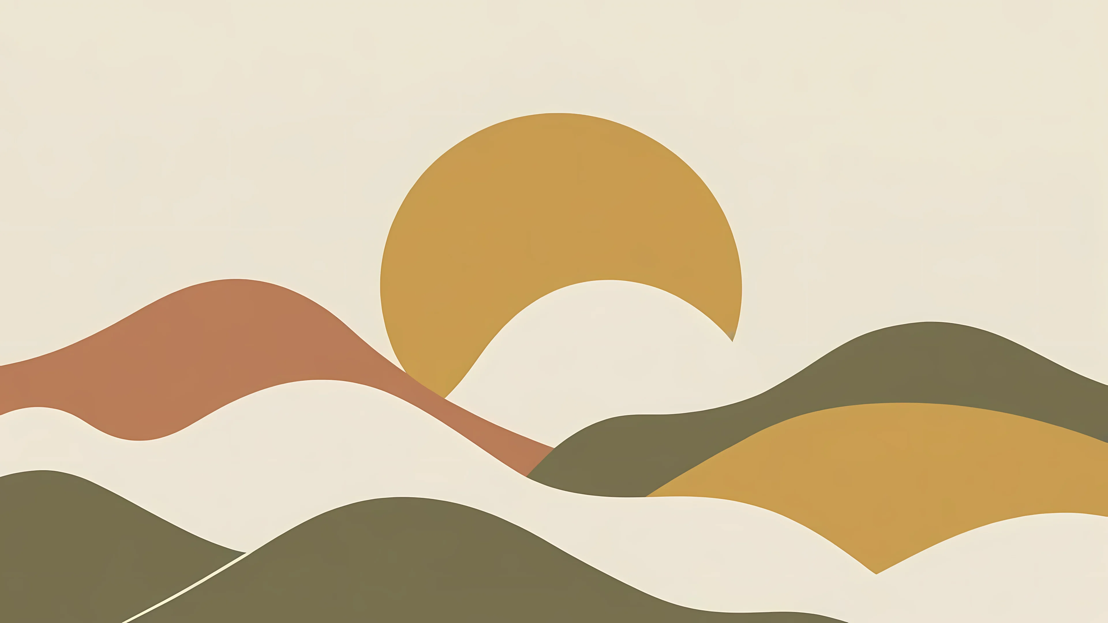 Aesthetic Wavy Mountains made by me picture 1 of 1