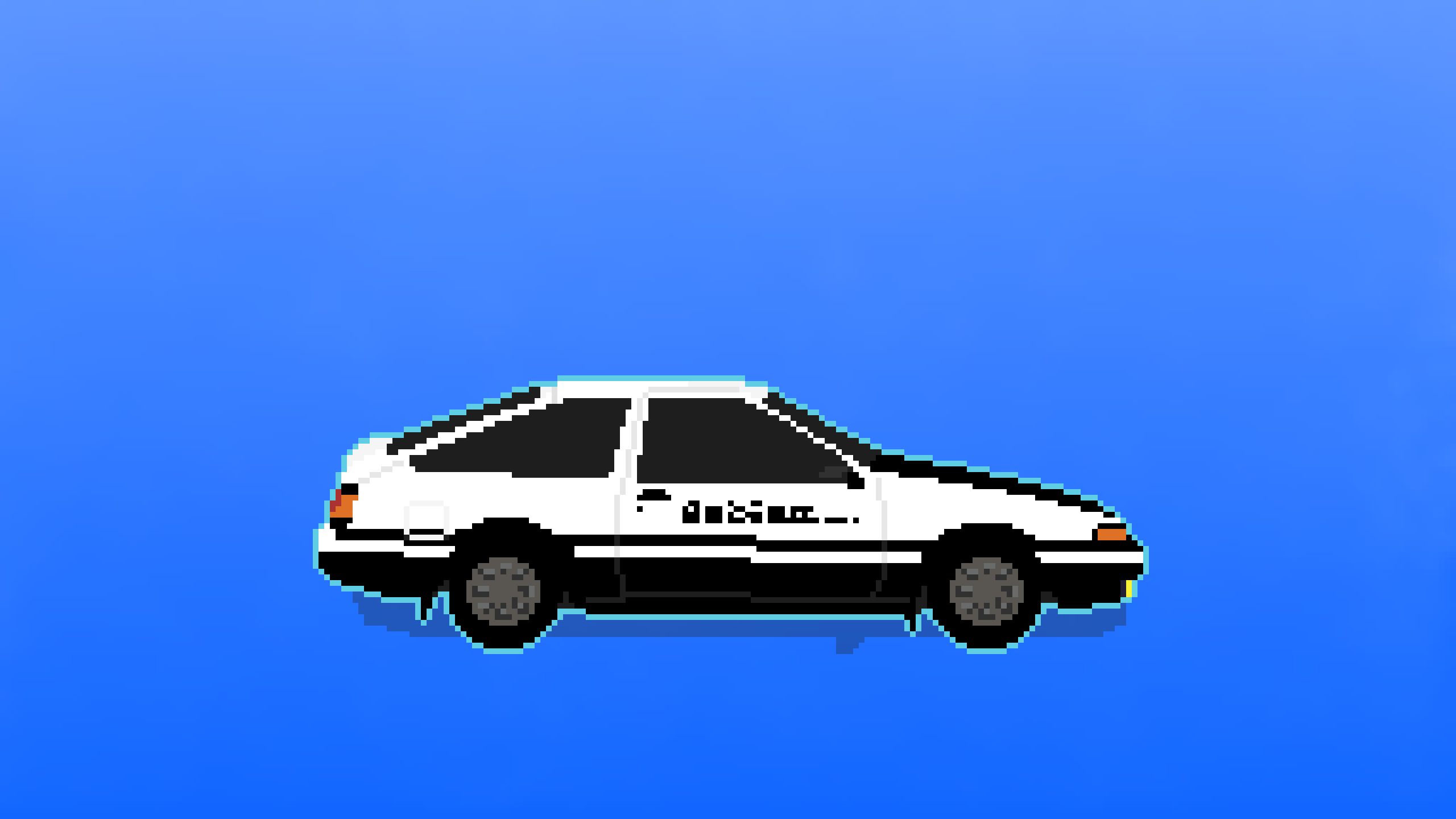 pixel art car wallpapers picture 1 of 4