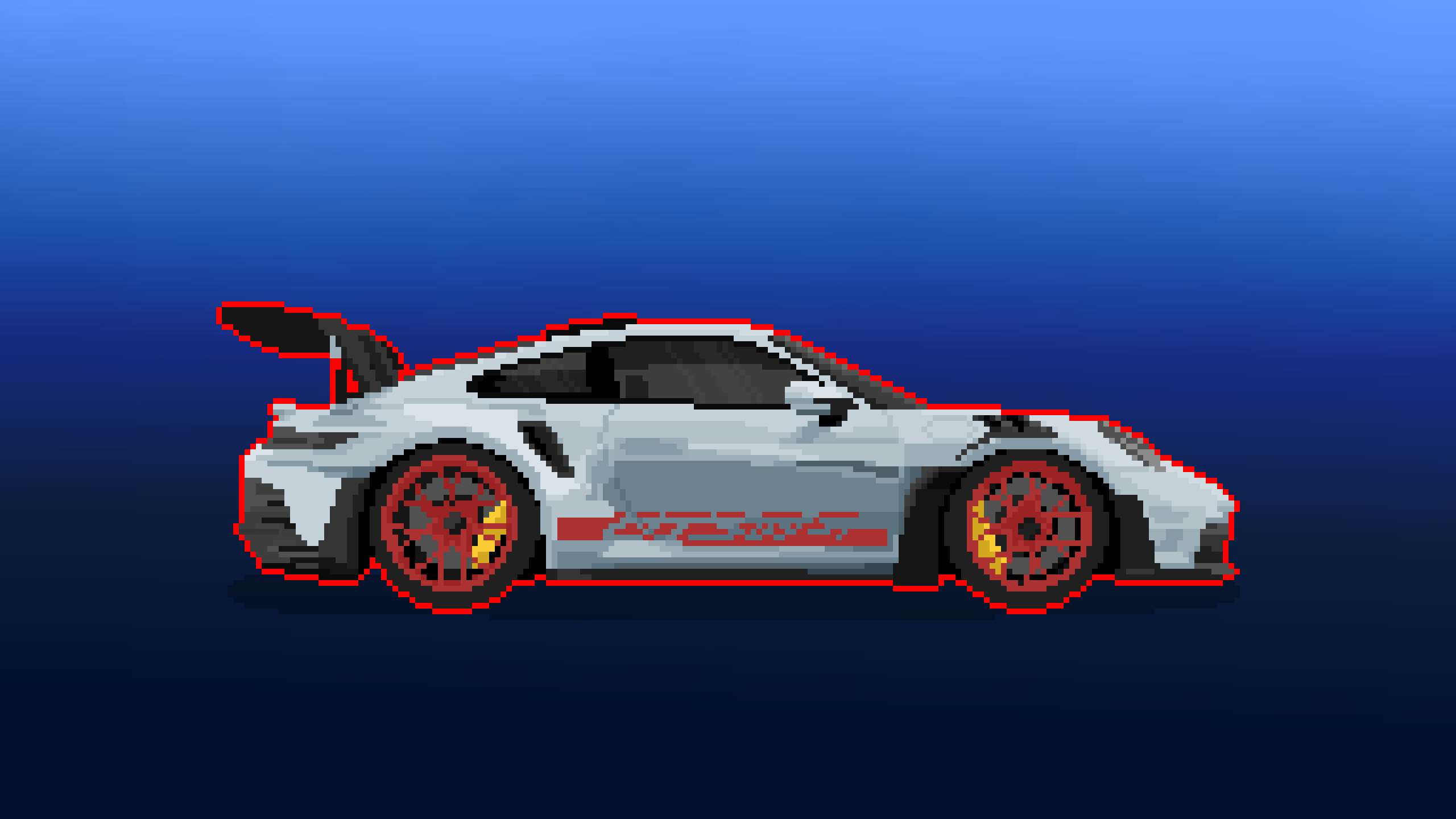 pixel art car wallpapers picture 2 of 4