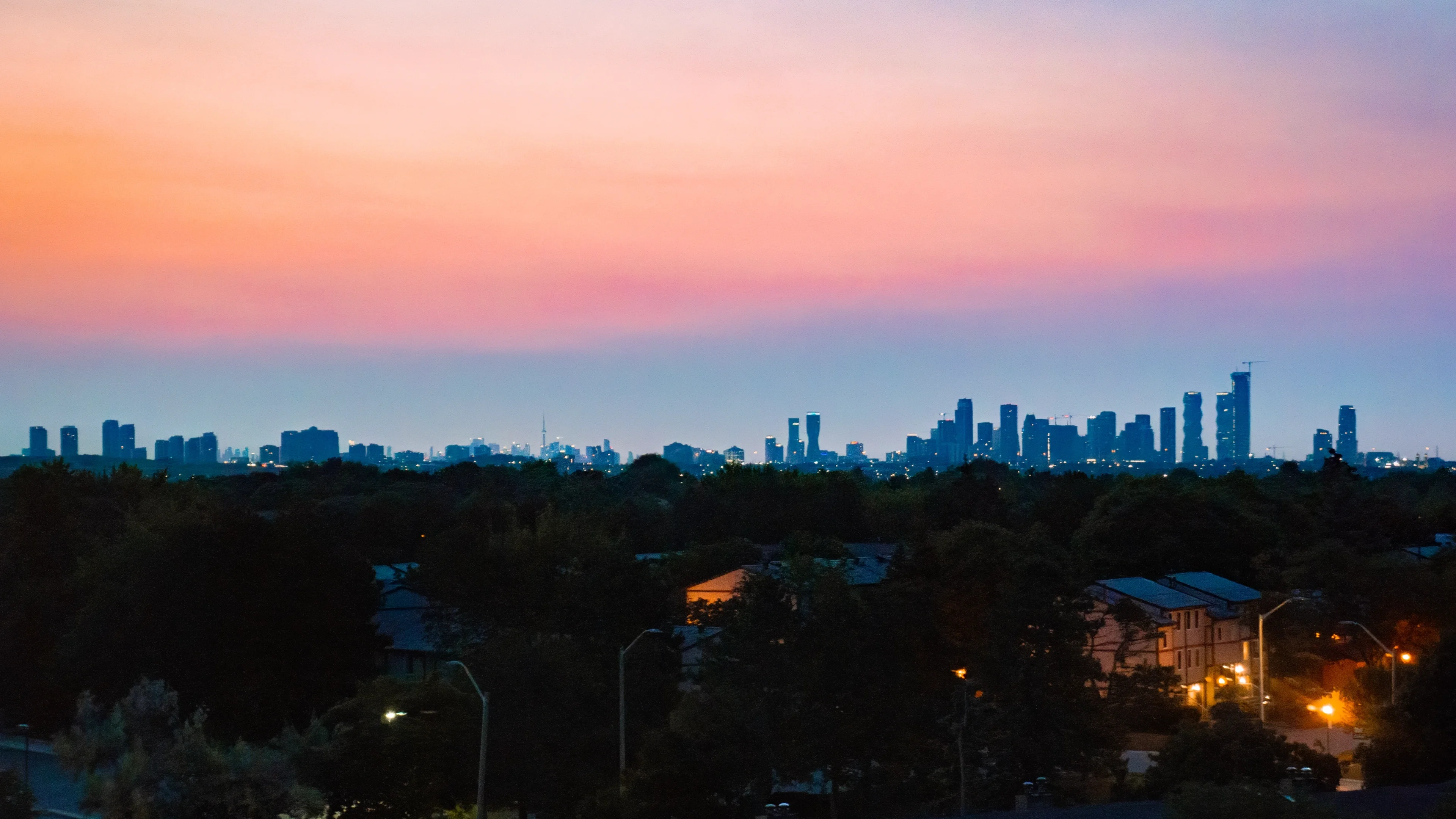 Mississauga/Toronto View from Brightstone apartments picture 4 of 7