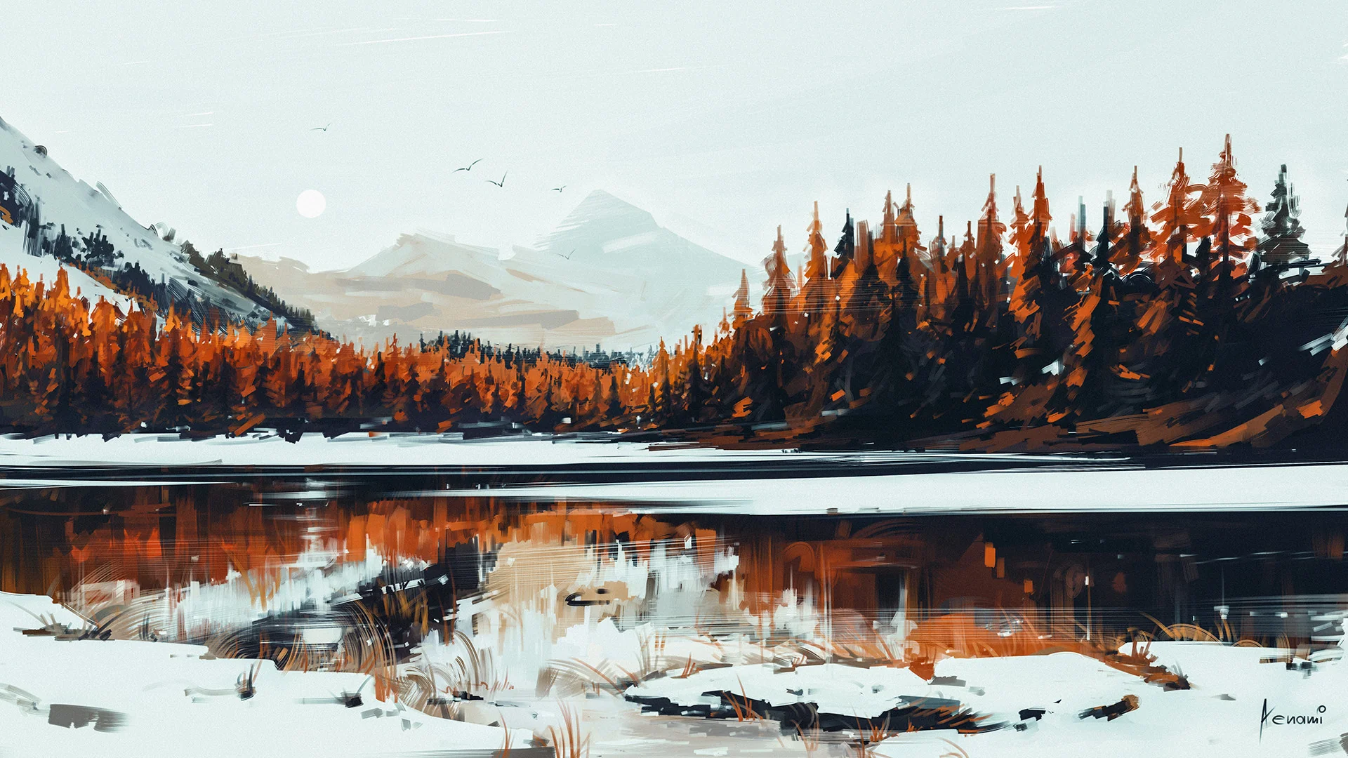Serenity by Alena Aenami picture 2 of 2