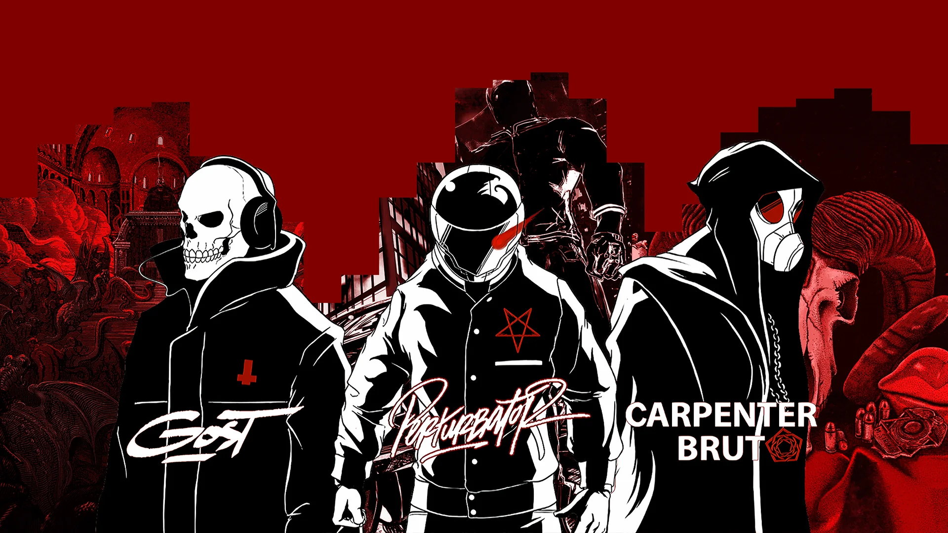 The Darksynth Trinity by @100_rings picture 1 of 2