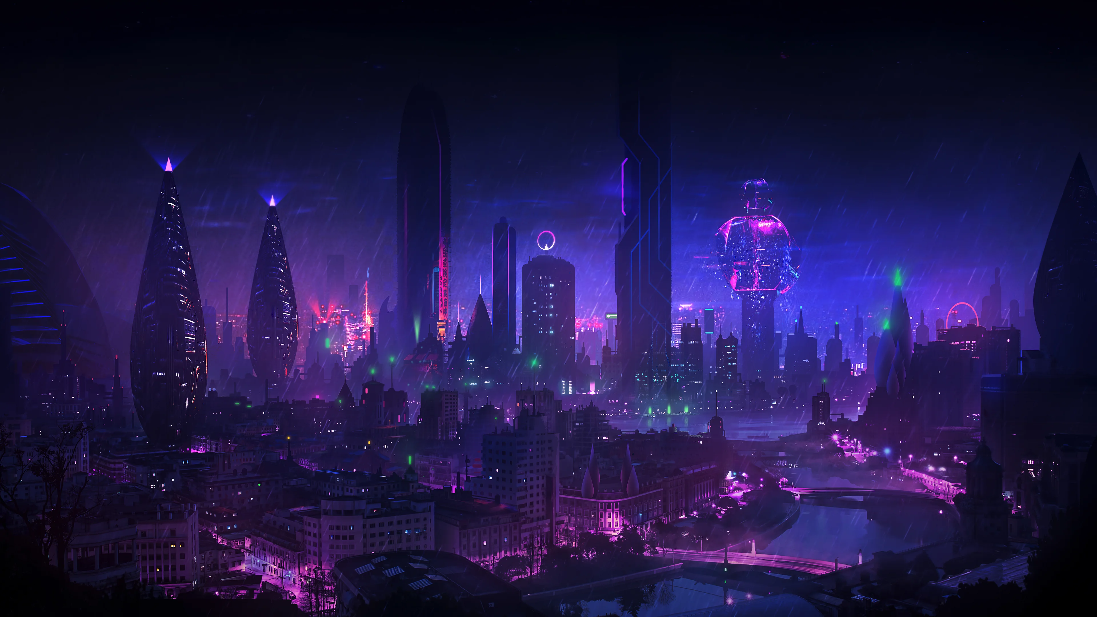 Neon Rain by Dominique van Velsen picture 1 of 1