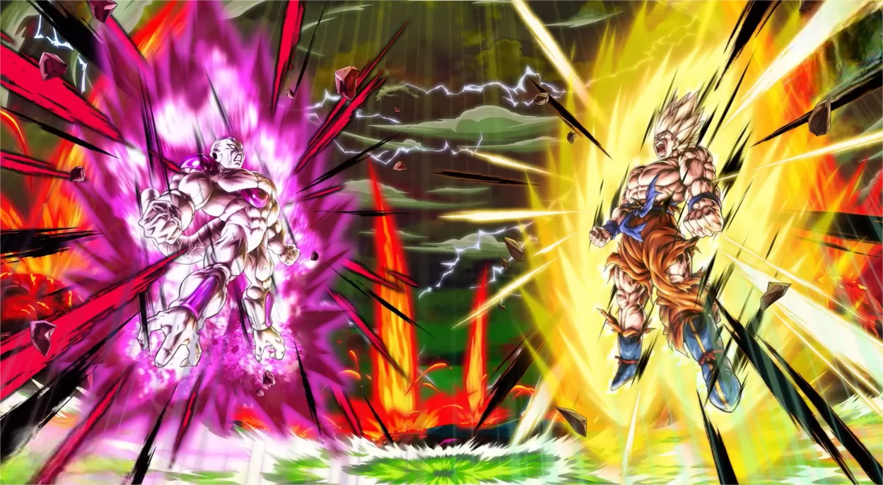 Full Power Emperor Frieza VS Super Saiyan Son Goku wallpaper for PC picture 1 of 1