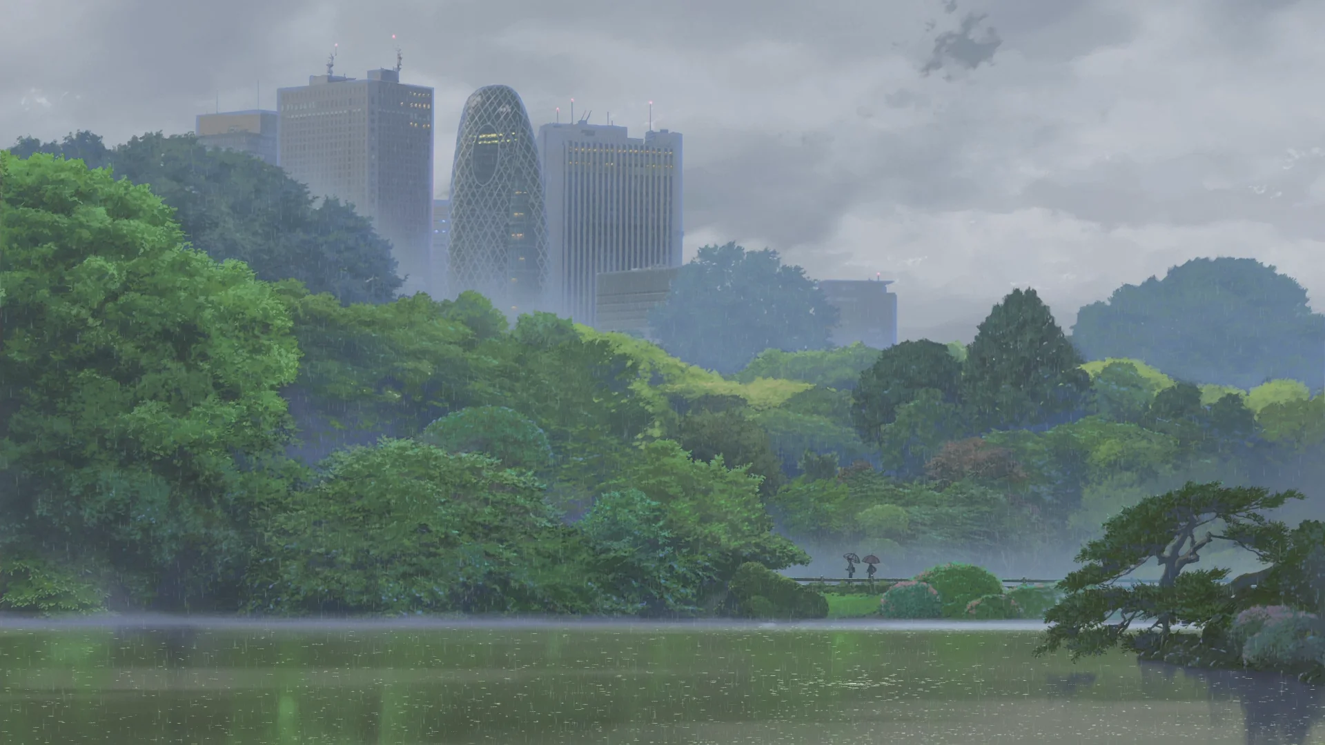 Apparently form The Garden of Words, haven't seen it but damn is it beautiful picture 1 of 1