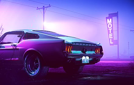Mustang Scorpion Motel by Colorsponge'