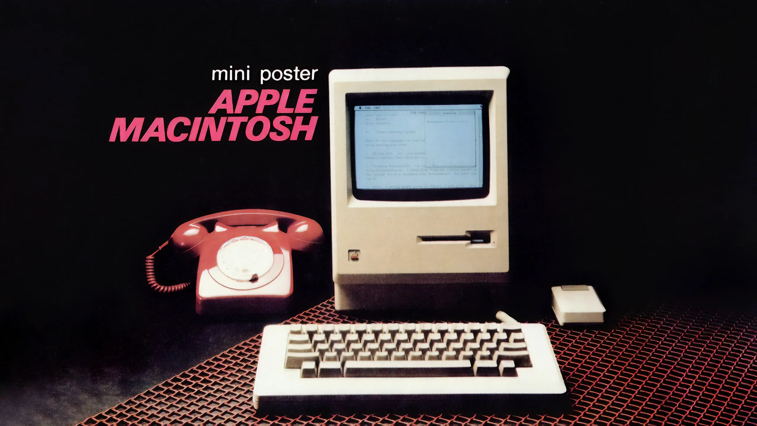 mini poster - APPLE MACINTOSH picture 1 of 1