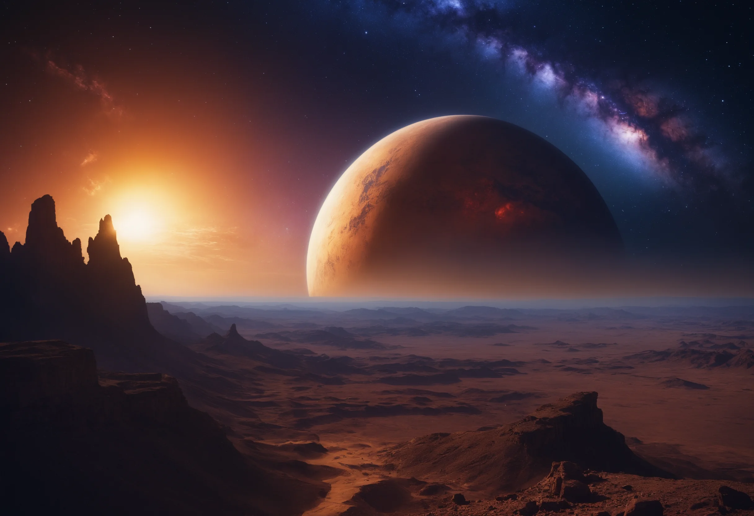 Space and Planet Landscape picture 1 of 1