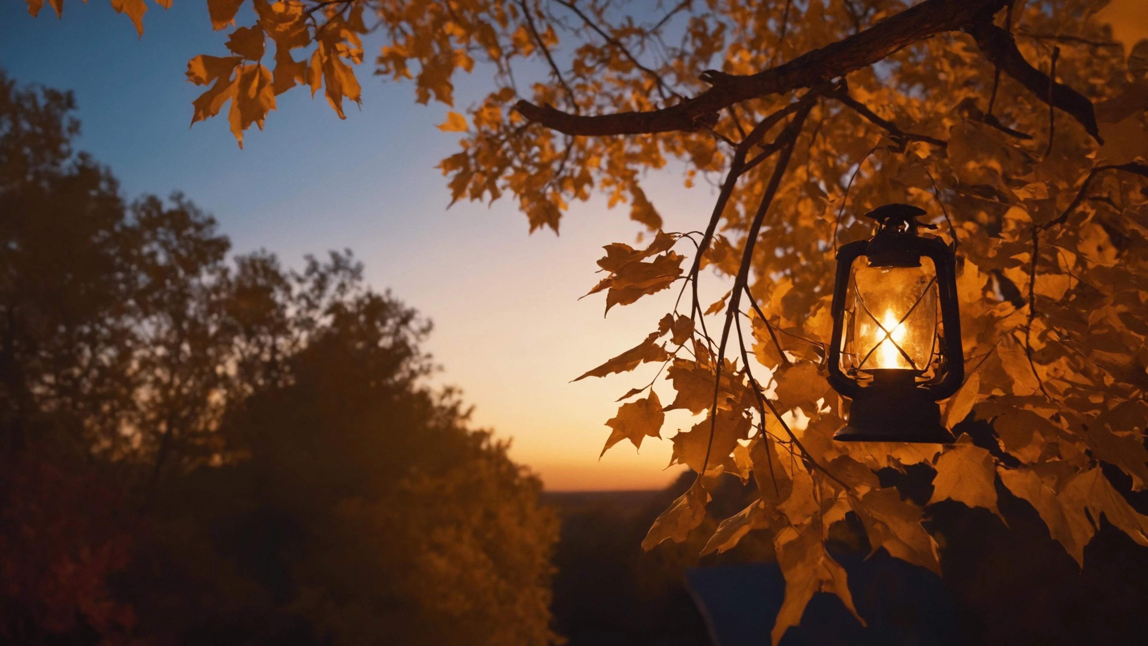 Autumn Sunset Wallpaper picture 1 of 1