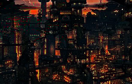 City at Dusk'