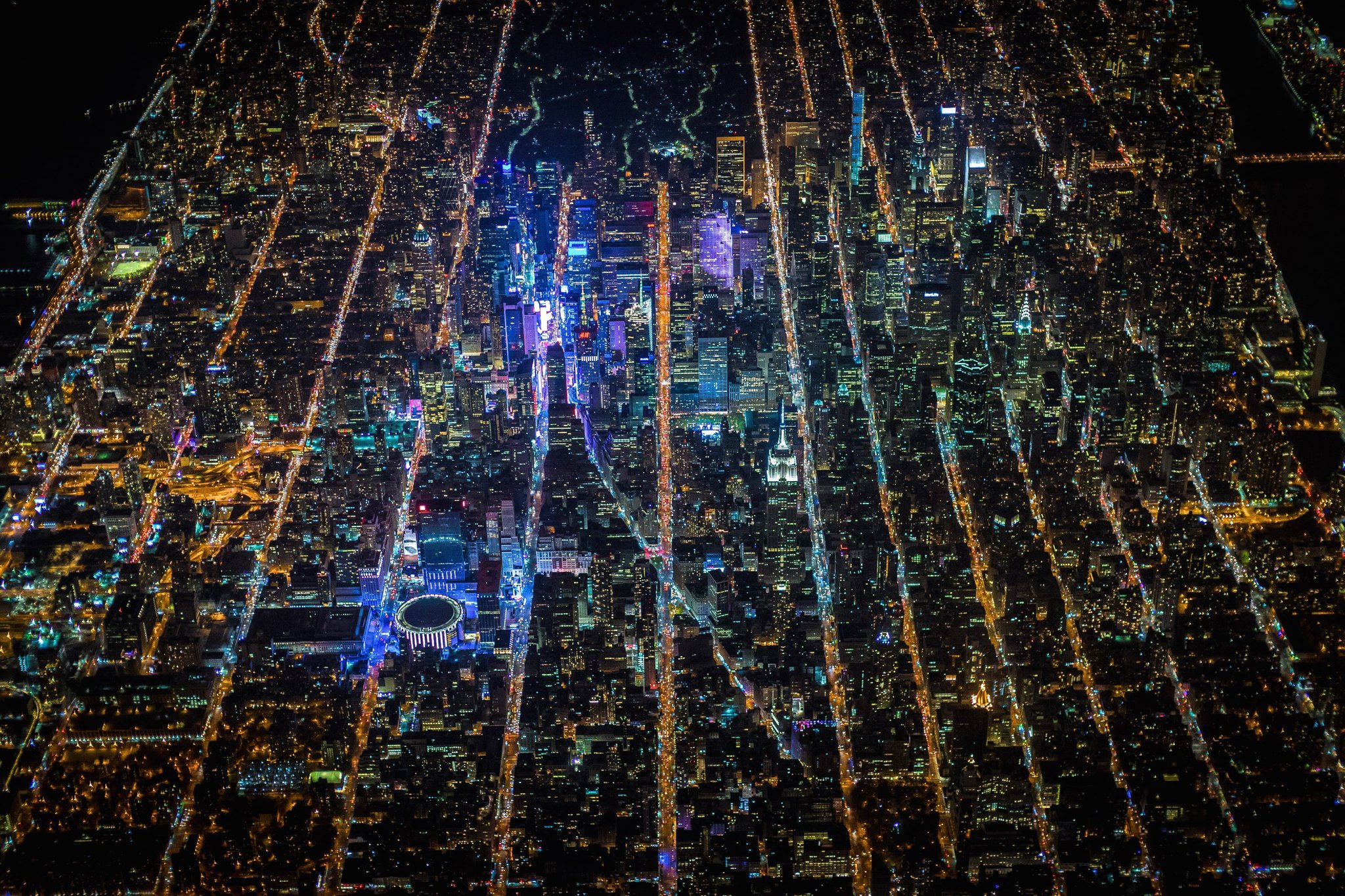 Gotham 7.5K - A rare high altitude night flight above NYC produces some great photos picture 5 of 15