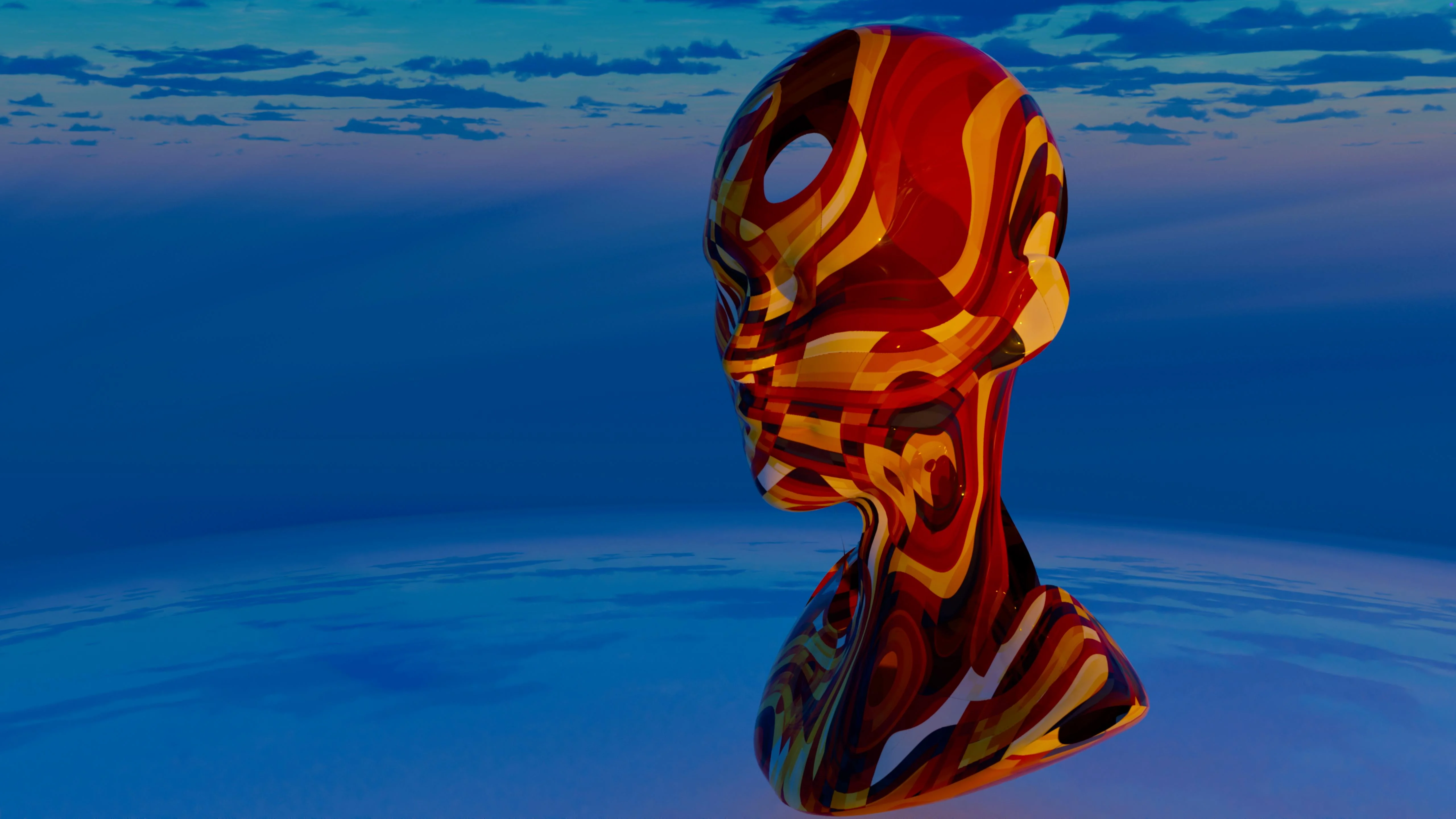 Sunset Animated, seamlessly looping, version in the comments picture 1 of 1