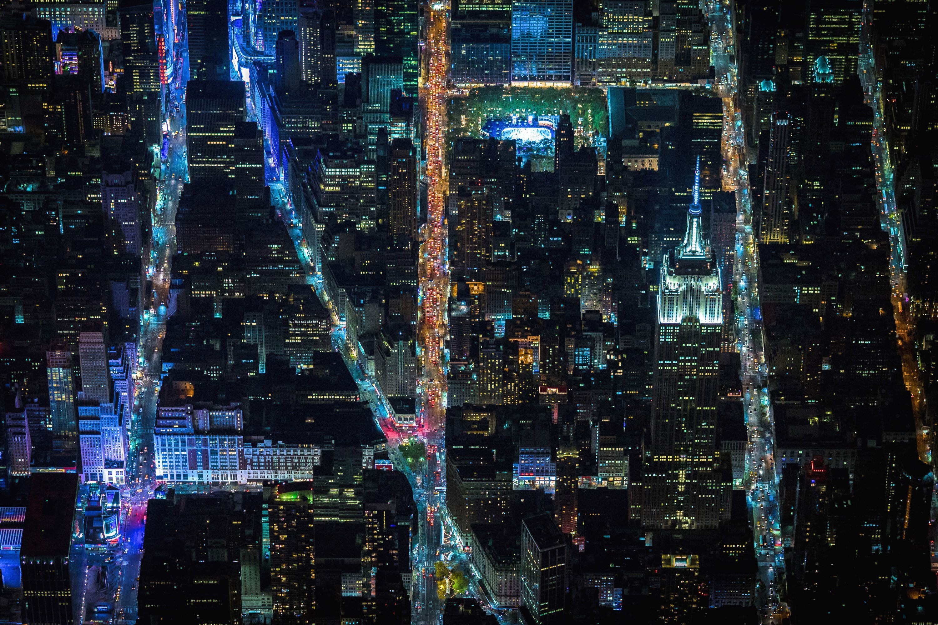 Gotham 7.5K - A rare high altitude night flight above NYC produces some great photos picture 7 of 15