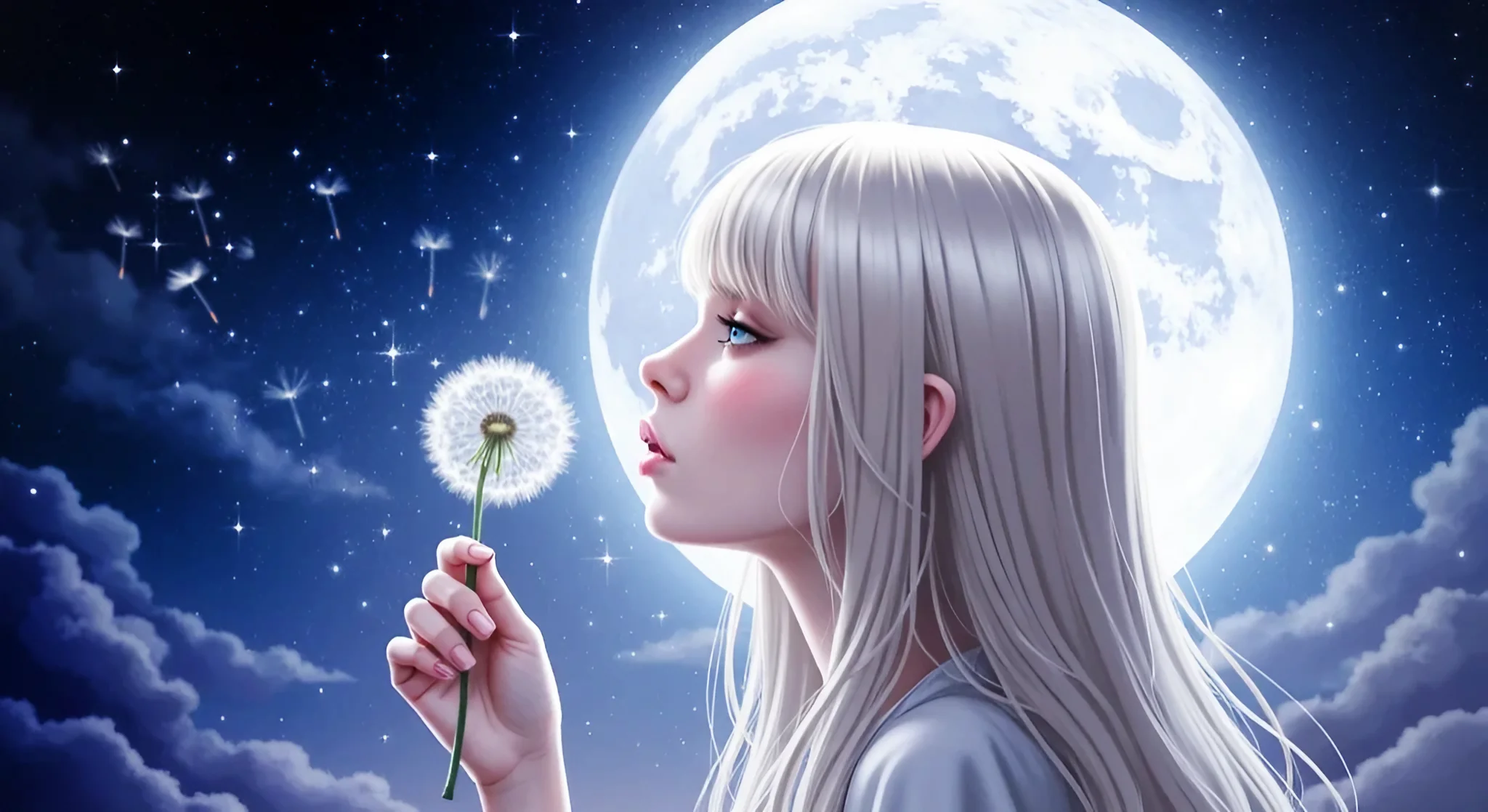 Dandelion in the Wind. picture 1 of 1