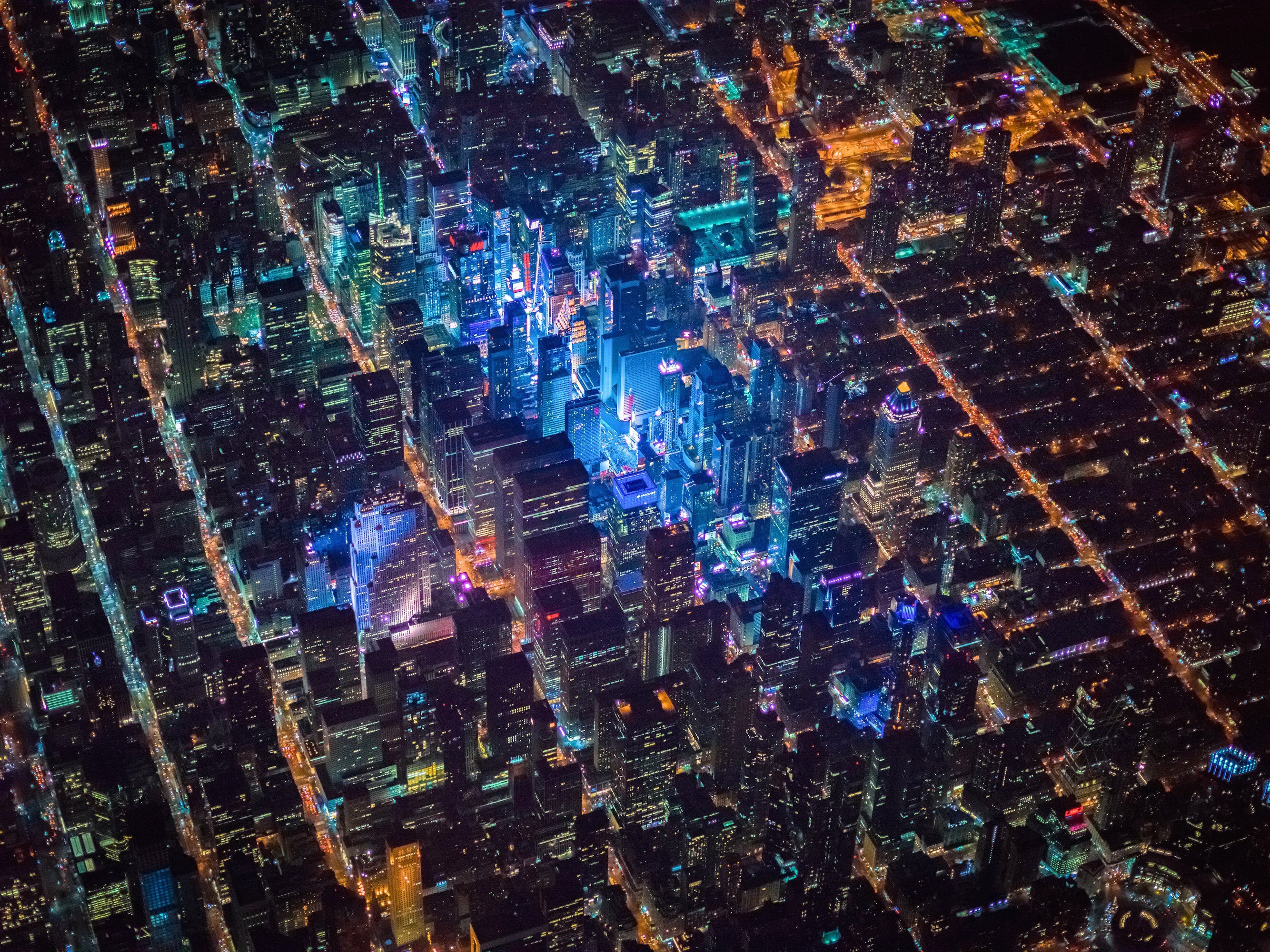 Gotham 7.5K - A rare high altitude night flight above NYC produces some great photos picture 9 of 15