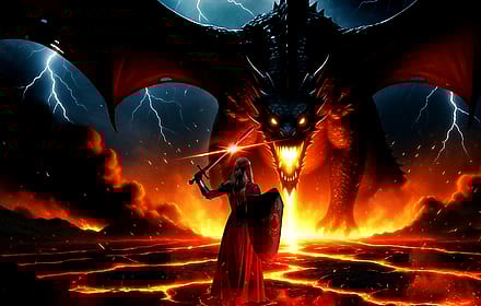 Warrior Queen vs Dragon! - Part 2'