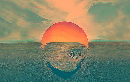 'Tycho - Dive' cover art by Neil Krug'