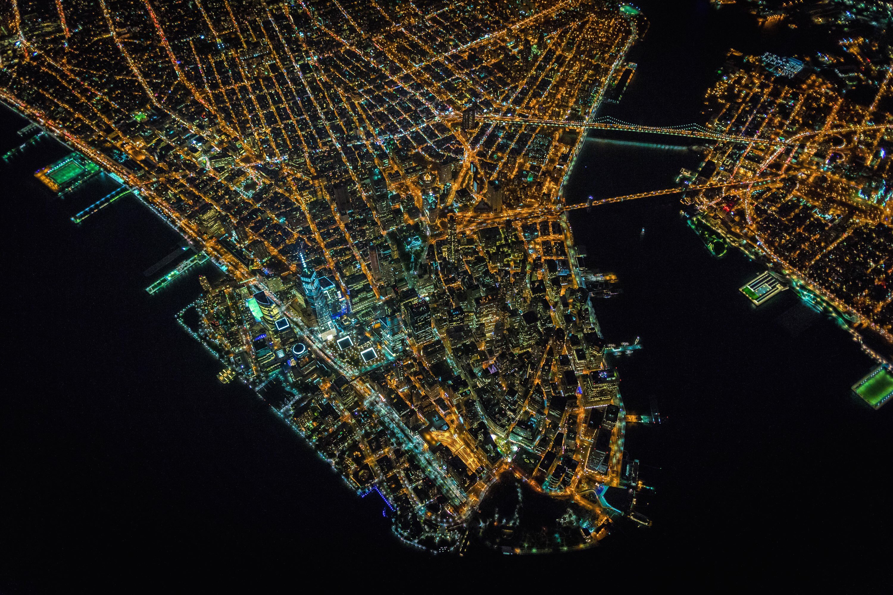 Gotham 7.5K - A rare high altitude night flight above NYC produces some great photos picture 14 of 15