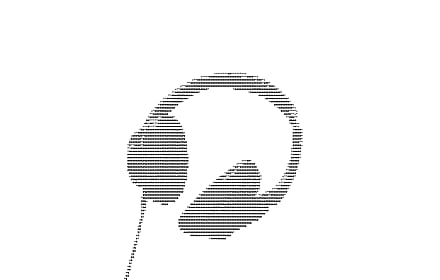 ASCII art of headphones'