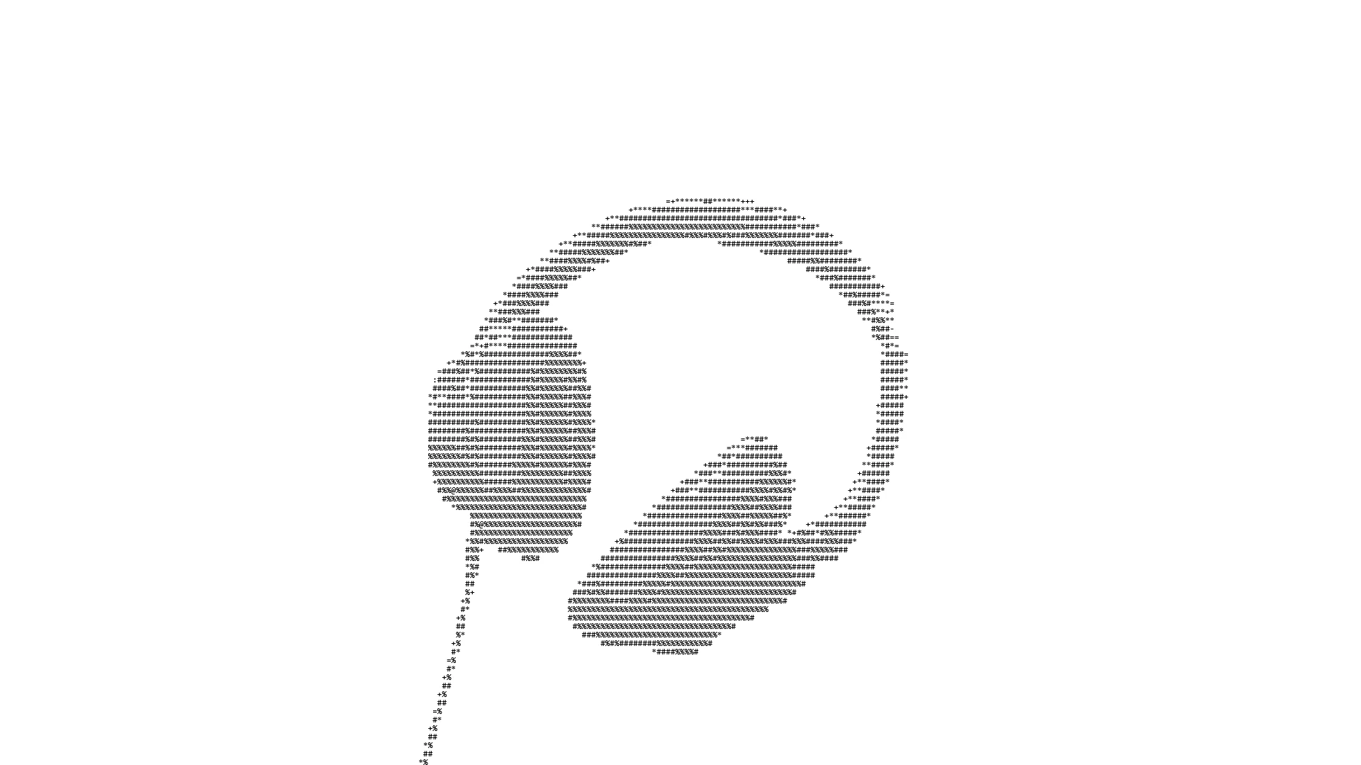 ASCII art of headphones picture 1 of 1
