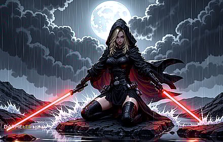Dark Sith - Dual Lightsaber'
