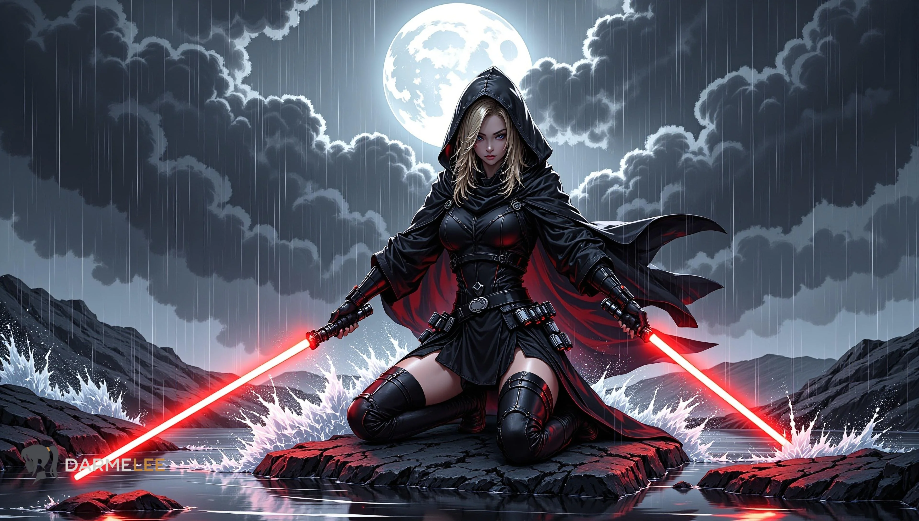 Dark Sith - Dual Lightsaber picture 1 of 1