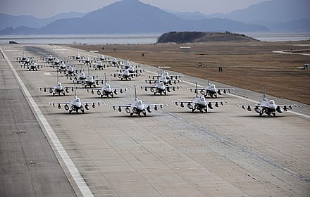 Kunsan South Korea Air Base Elephant Walk'