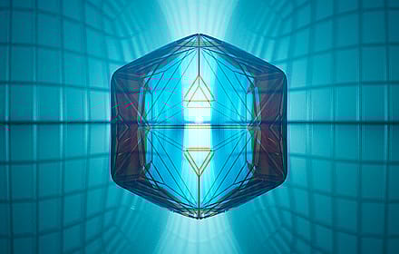 Crystalline Animated, seamlessly looping, version in the comments'