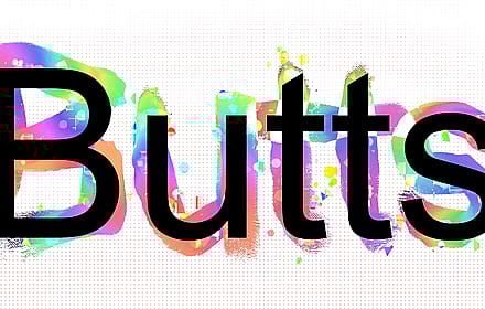 4k "Butts" wallpaper'