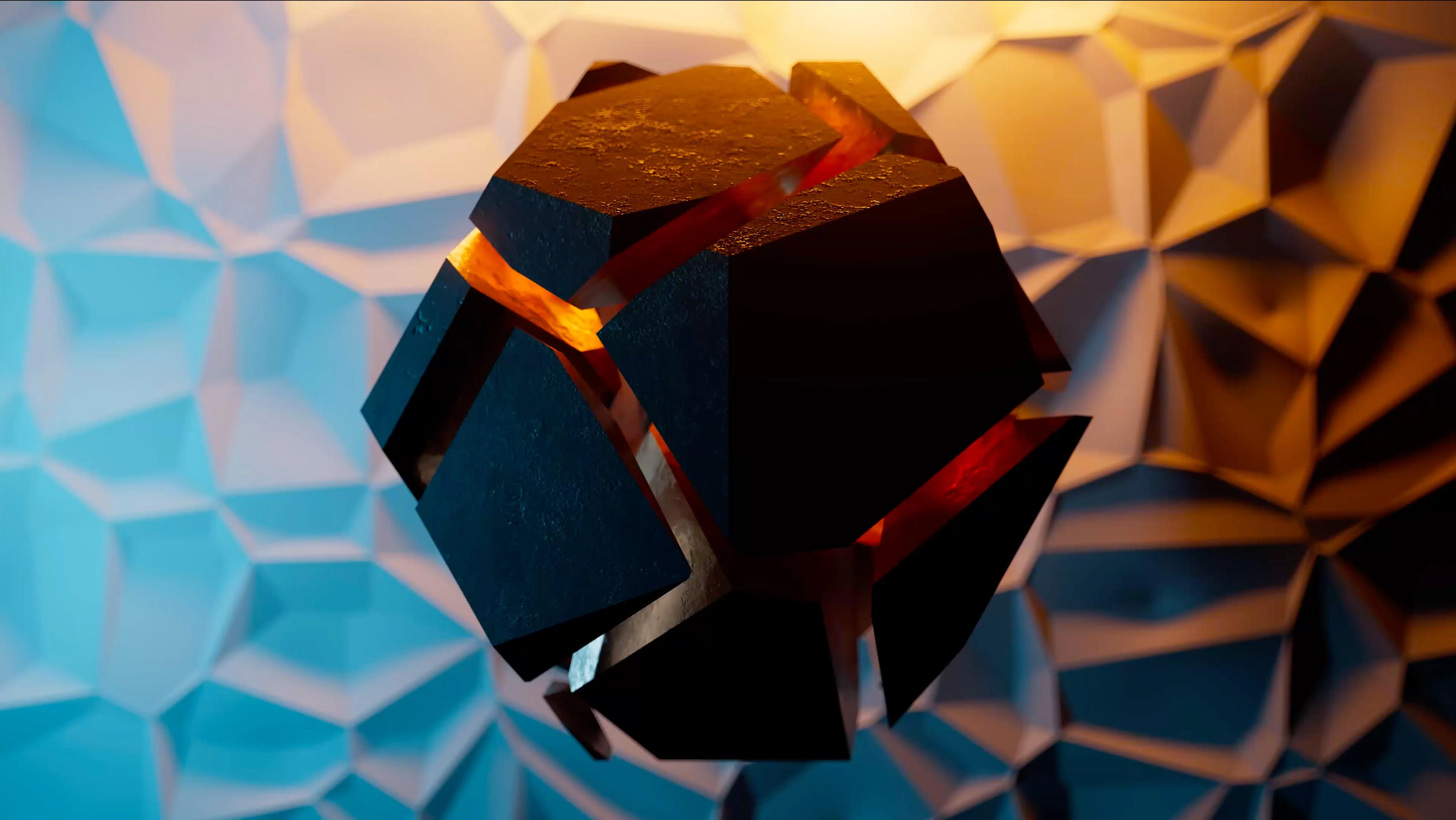 Copper Geode Animated, seamlessly looping, version in the comments picture 1 of 1