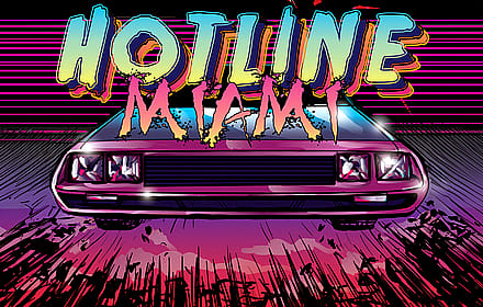 Hotline Miami - Delorean by SUPERNEOON'