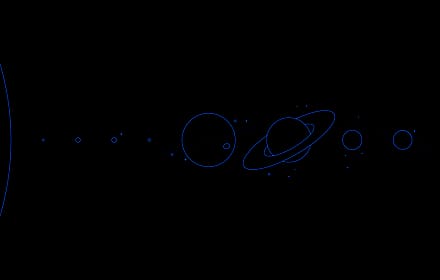 Minimalistic Scale Solar System 2025 version | Pluto-Charon included'