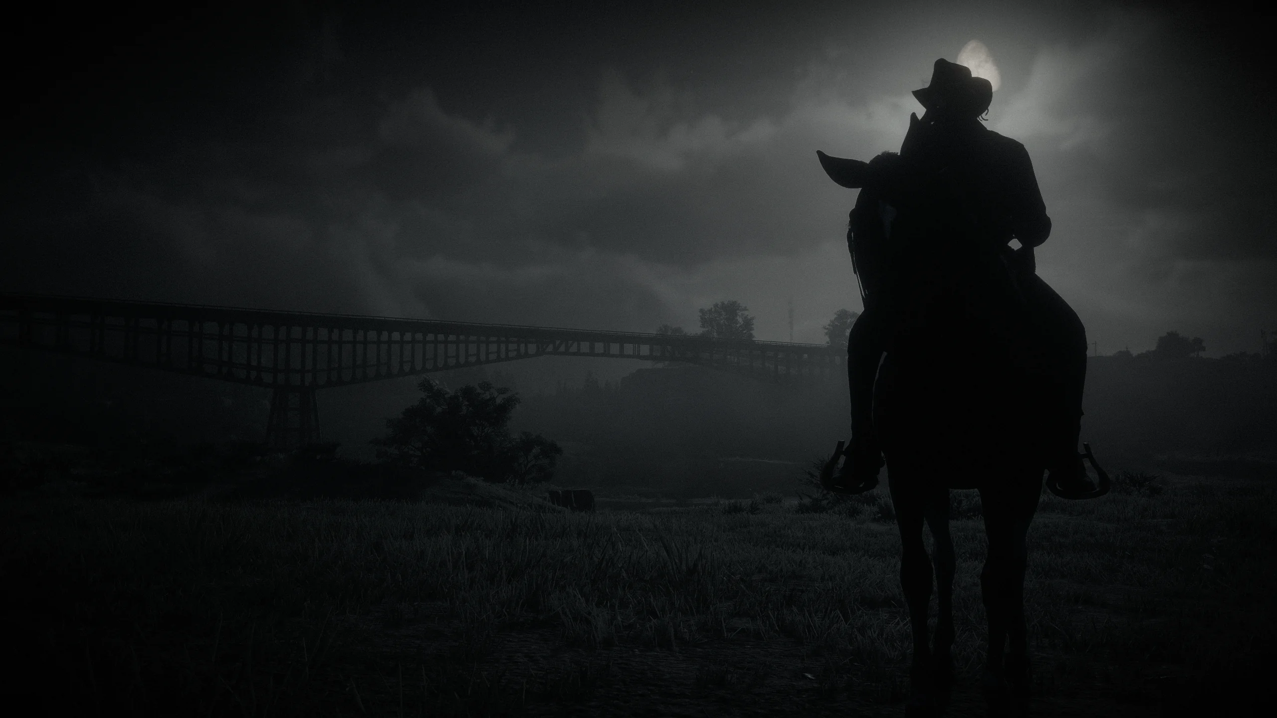 Arthur Smoking Cigarette on his horse picture 1 of 1