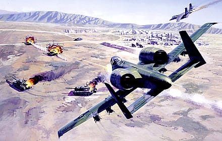 Air Force A-10 Thunderbolt II Warthog, 1994 by Gary Meyer'